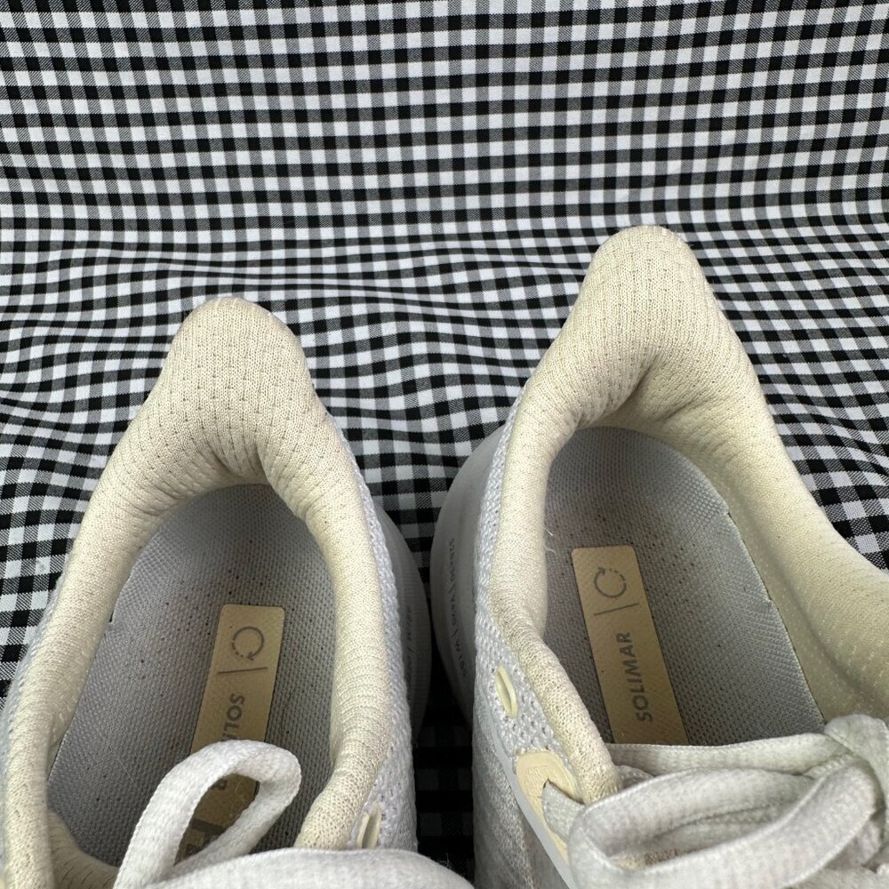 Hoka Solimar Women's White Grey Sneaker Workout Walking Athletic Shoe 7.5 B - Picture 3 of 6